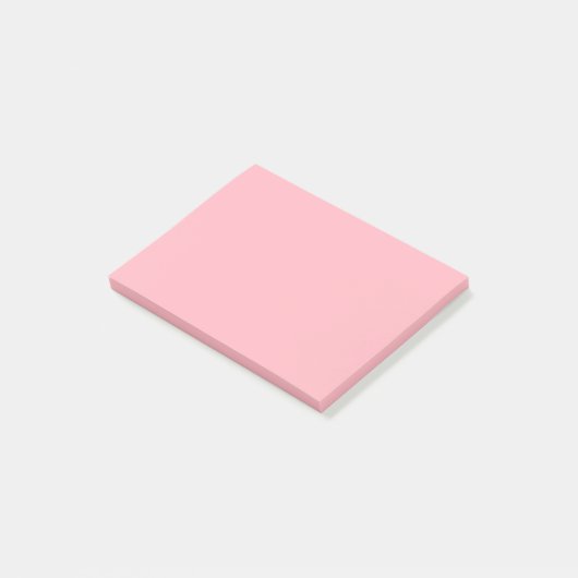 Post-it® Rose Clair Uni (Incliné)