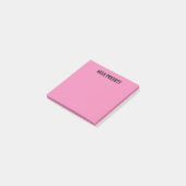 Post-it® Rose de haute priorité pré-étiqueté (Incliné)