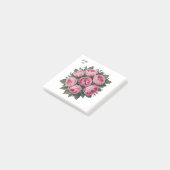 Post-it® Rose de juin : Fleur d'anniversaire personnalisée (Incliné)