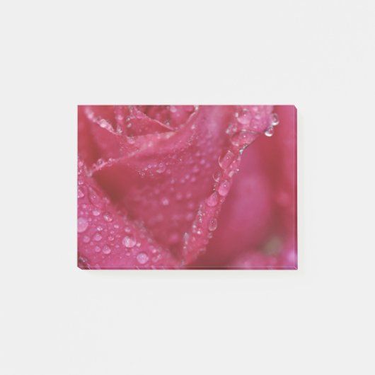Post-it® Rose de scintillement de rose (Devant)