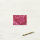 Post-it® Rose de scintillement de rose (Sur un bureau)