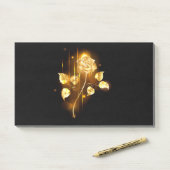 Post-it® Rose d'or ( rose d'or ) (Sur un bureau)