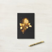 Post-it® Rose d'or ( rose d'or ) (Sur un bureau)