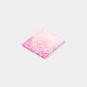 Post-it® Rose en pastel Ombre floral (Incliné)