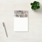 Post-it® Rose Fleurale Rustique Shabby Chic Fleurs Personna (Bureau)