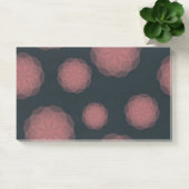 Post-it® Rose, géométrique, cool, abstraction fleur tendanc (Bureau)