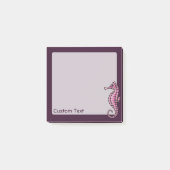 Post-it® Rose hippocampe (Devant)