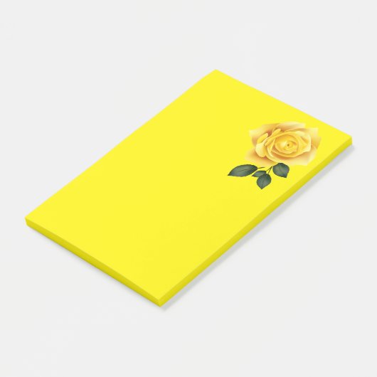 Post-it® Rose jaune / (Incliné)