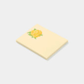Post-it® Rose jaune moderne (Incliné)
