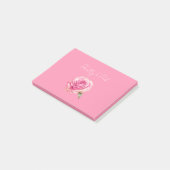 Post-it® Rose jolie en rose (Incliné)