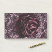 Post-it® Rose Mandala (Sur un bureau)