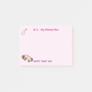 Post-it® Rose mignon minimaliste Kdrama Kpop 2 photos fémin