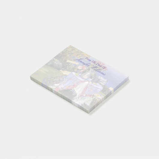 Post-it® Rose par la mer (Incliné)