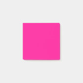 Post-it® Rose Positif Simple 3 "Carré (Devant)