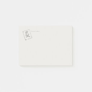 Post-it® Rose Pressée - Correspondance Régence