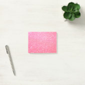 Post-it® Rose rayé (Bureau)