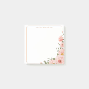 Post-it® Rose Reverie - Flore floue