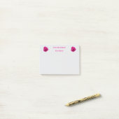 Post-it® Rose Rose #5 (Sur un bureau)