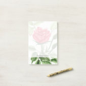 Post-it® Rose rouge (Sur un bureau)