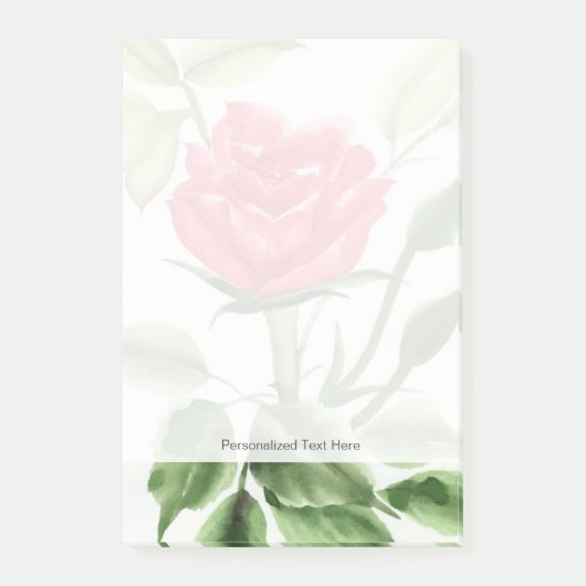 Post-it® Rose rouge (Devant)