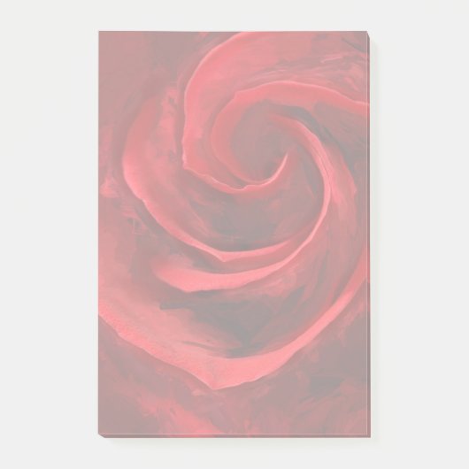 Post-it® Rose rouge (Devant)