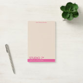 Post-it® Rose - Série naturelle (Bureau)