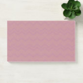 Post-it® Rose, simple, moderne, cool, motif en zigzag tenda (Bureau)