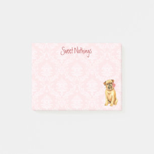 Post-it® Rose Valentin Bruxelles Griffon