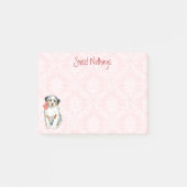 Post-it® Rose Valentine Aussie (Devant)