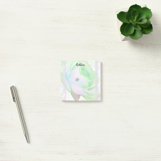 Post-it® Rose vert irlandais