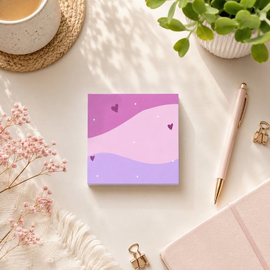 Post-it® Rose Violet Mignon