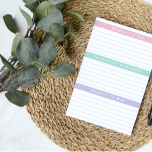 Post-it® Rose violet Turquoise 3 Catégorie Quotidien À Fair