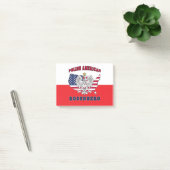 Post-it® Rosenberg Texas Polonais Américains (Bureau)