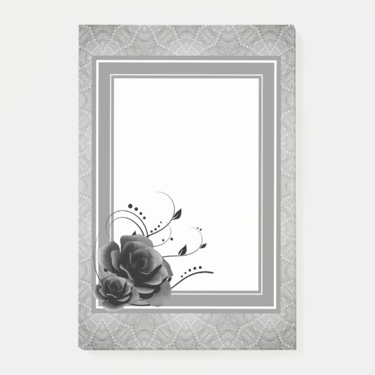 Post-it® Roses et Dentelle (Devant)