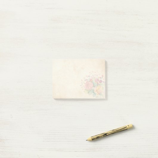 Post-it® Roses - Notes (Sur un bureau)