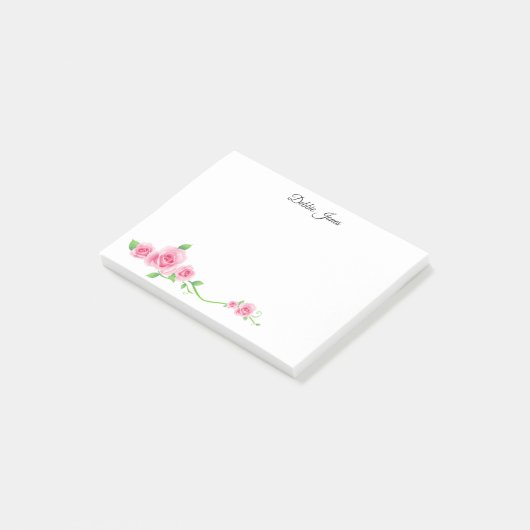 Post-it® Roses roses post-it-Notes-rose (Incliné)