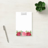 Post-it® Roses roses rouges floraux  (Bureau)
