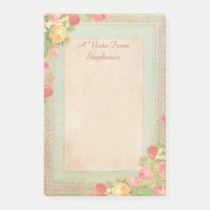 Post-it® Roses Vintage Élégantes