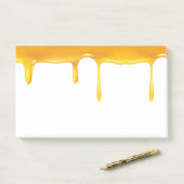 Post-it® Rosh Hashanah Juif Nouvel An Sweet Honey gouttes (Sur un bureau)