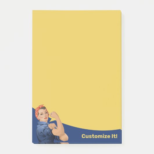 Post-it® Rosie le Riveter Post-it Notes (Devant)