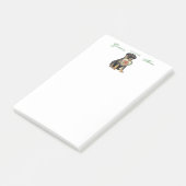 Post-it® Rottweiler Heart Mom (Incliné)