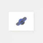 Post-it® Roue bleue (Devant)