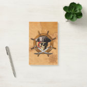 Post-it® Roue de pirate de jolly roger (Bureau)