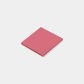 Post-it® Rouge brique (couleur solide) (Incliné)