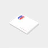 Post-it® Rouge et Bleu, son saxonien (Incliné)