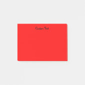 Post-it® Rouge fait sur commande (Devant)