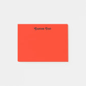 Post-it® Rouge fait sur commande/orange (Devant)