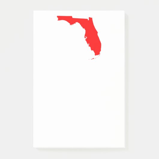 Post-it® Rouge Floride (Devant)