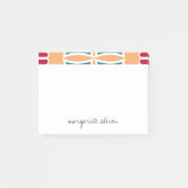 Post-it® Rouge, orange, bleu (Devant)