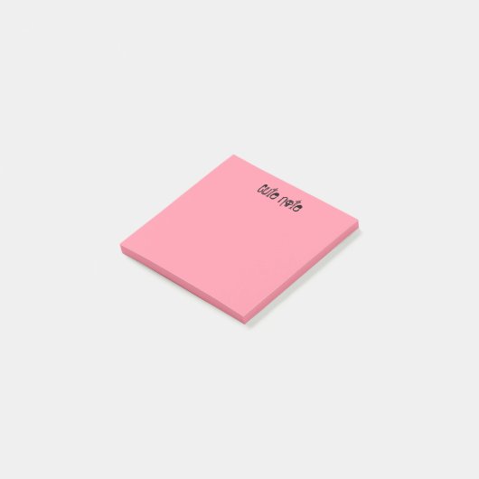 Post-it® Rouge pastel (Incliné)